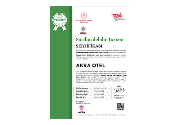 Akra Antalya Surdurulebilir Turizm 2