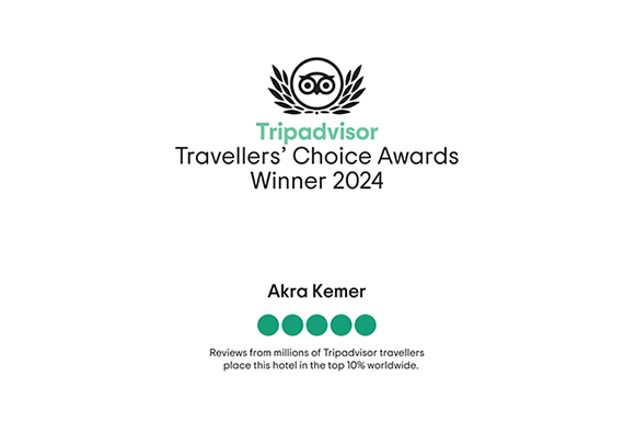 Akra Kemer Temiz Tripadvisor Odul