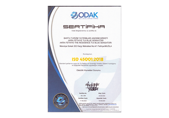 Akra Hotels Iso Odul 3