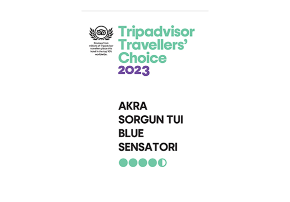 Akra Kemer Tripadvisor Odul 2