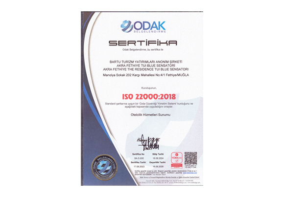 Akra Hotels Iso Odul 2