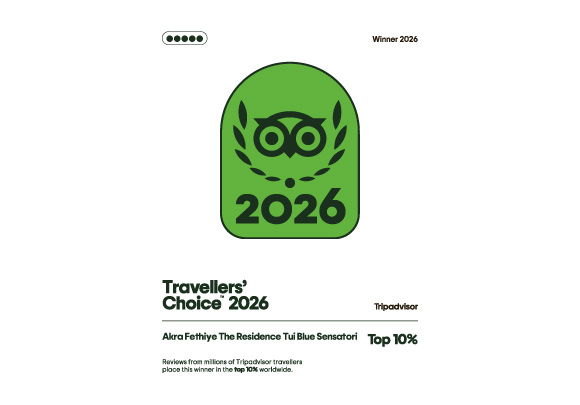 Tripadvisor Travelers Choice Awards Winner 2026 Akra Residence