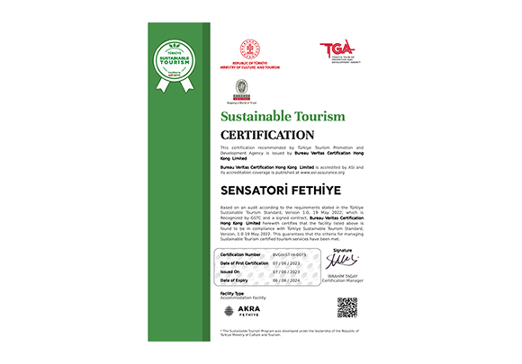 Akra Fethiye Surdurulebilir Turizm Belge 2