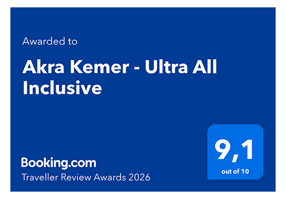 Akra Kemer Booking Awards 2026